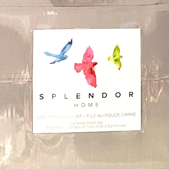 Splendor Home Cal King Sheets 1200 TC - Picture 8 of 8